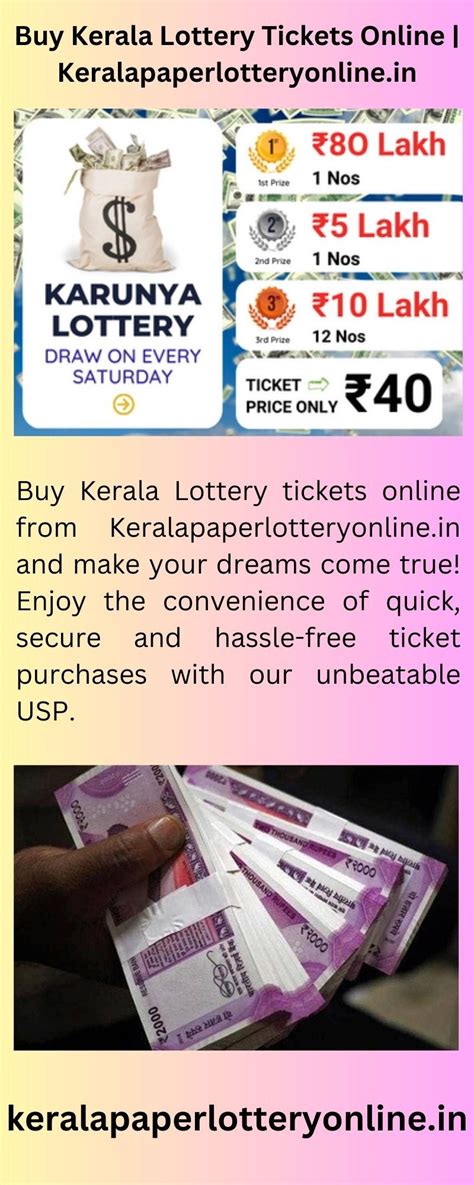 kerala lottery tickets online purchase|Home .